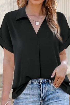 EURELZA BLACK női blúz