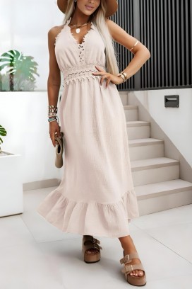 ZELMOLZA BEIGE ruha