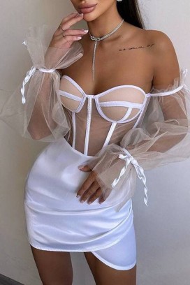 MIRVOLZA WHITE ruha
