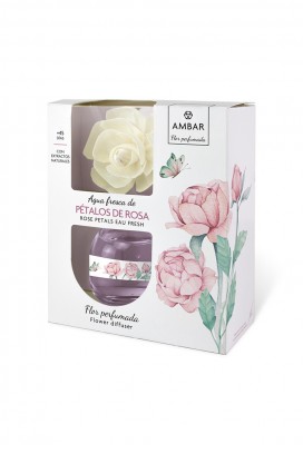 SOLMY ROSA 60 ml diffúzor virággal