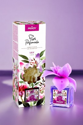 PRADY LILY 90 ml diffúzor virággal