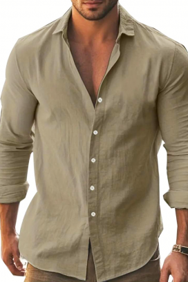 MELBO BEIGE férfi ing
