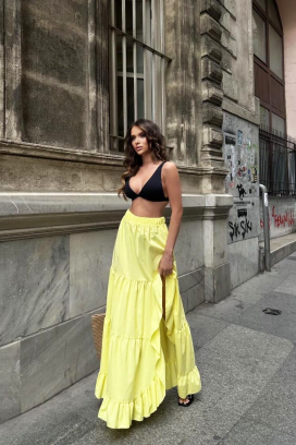 EVEZRA YELLOW szoknya
