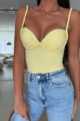 TERZOLZA YELLOW top