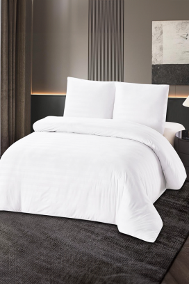 KRONESA FEHÉR pamut ágyneműgarnitúra 200x220 cm pamut - 3 darabos