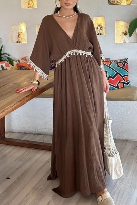 ENLISHIRVA BROWN ruha