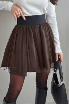 SARTELFA BROWN szoknya