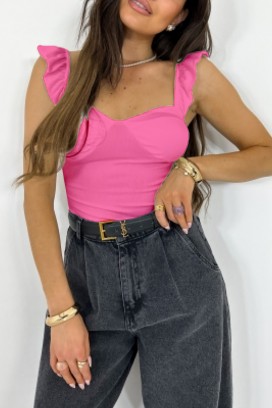 SKLIVERZA PINK top