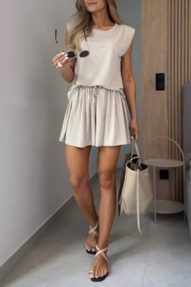 LOLIVRA BEIGE szett