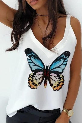 BUTTERFLANA WHITE top