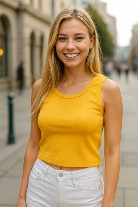 RIOGEVA YELLOW top