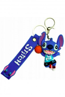 STITCH Basketball BLUE táska dísz