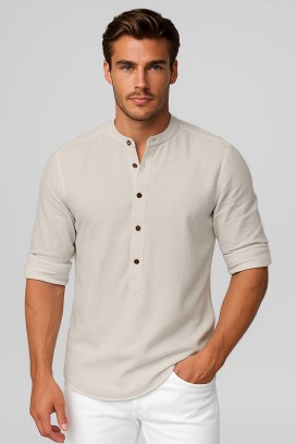 KREFON BEIGE férfi ing