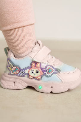 BUBUSHOES PINK gyermek tornacipő