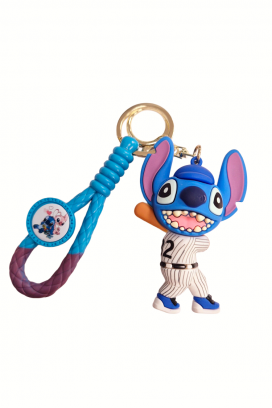 STITCH Baseball White táska dísz