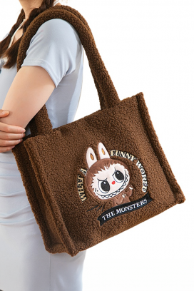 LABUBU MONSTERS BROWN női táska