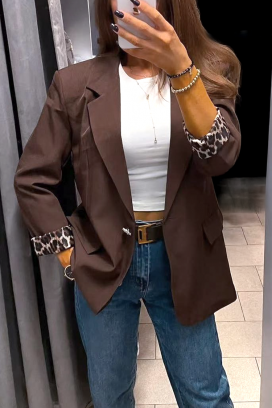 MESOLIA BROWN blézer
