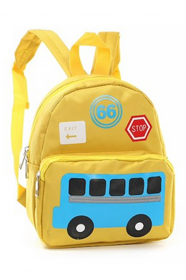 BUSCHOOL YELLOW gyermek hátizsák