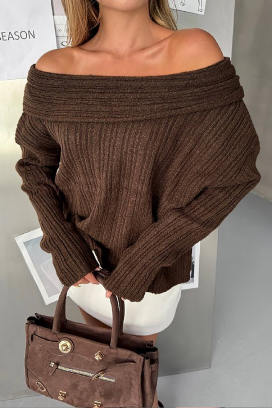 POLINADA BROWN pulóver