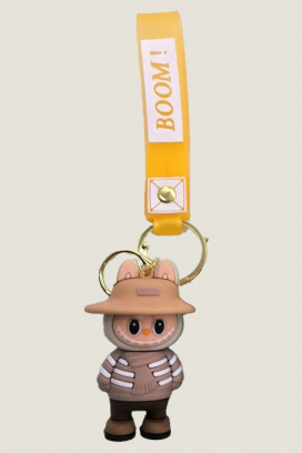 Boom LABUBU BEIGE táska dísz