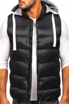 JERKODO BLACK férfi mellény