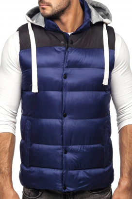 JERKODO NAVY férfi mellény