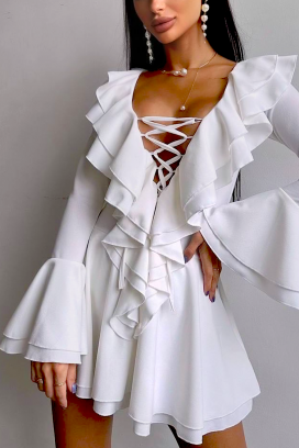 ZARMOLDA WHITE ruha