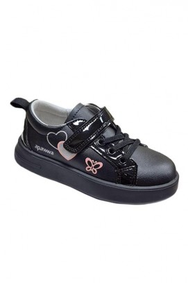BOHITO BLACK gyermek tornacipő