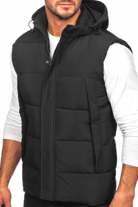 KONEKTO BLACK férfi mellény