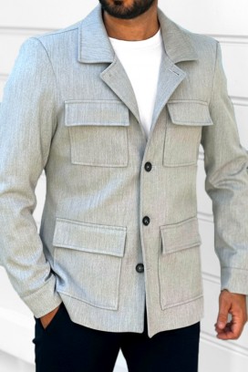 KARMOLO GREY férfi kabát