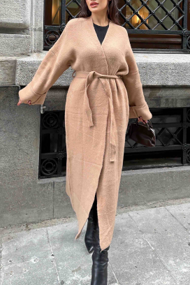 BRALONDA BEIGE kardigán