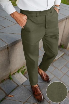 JINZO KHAKI férfi nadrág