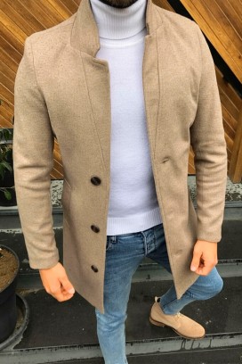 MONENZO BEIGE férfi kabát