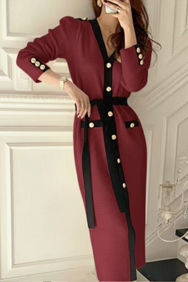 NATALILZA BORDO kardigán