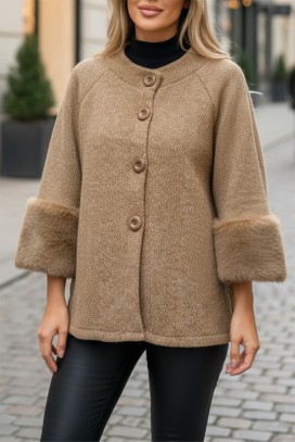 KRENINA BEIGE kabát