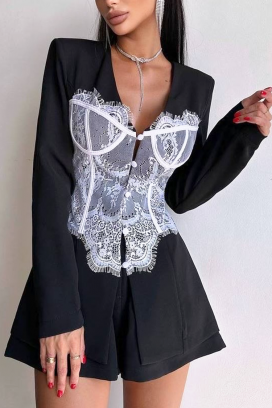 RENESANSA BLACK szett