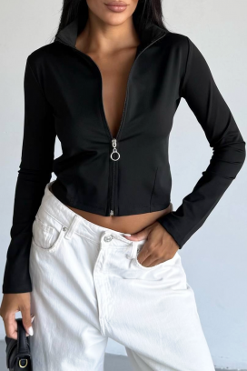 FIOHENA BLACK kardigán