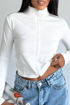 FIOHENA WHITE kardigán