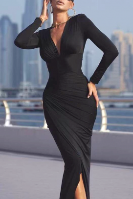 SILINZELA BLACK ruha