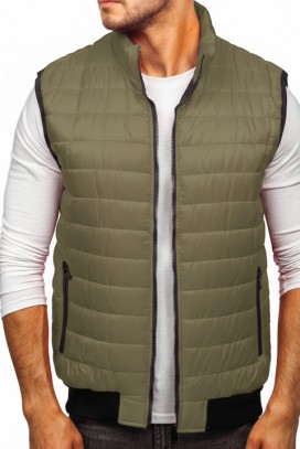 JEREMY KHAKI férfi mellény