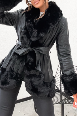 JELFONDA BLACK kabát