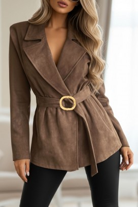 GLORDA MOCHA blézer