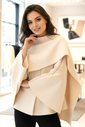 POKRINZA ECRU kabát