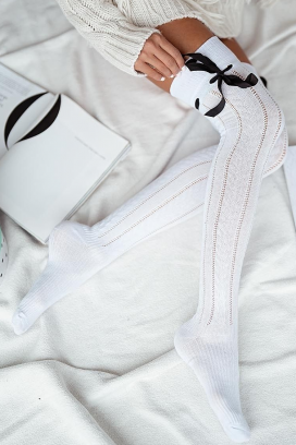 FRONEKA WHITE zokni