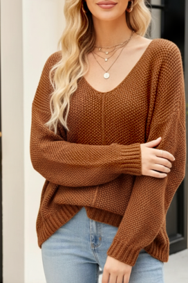 MELVEDA CAMEL pulóver