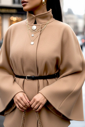 POLPONZA BEIGE poncsó