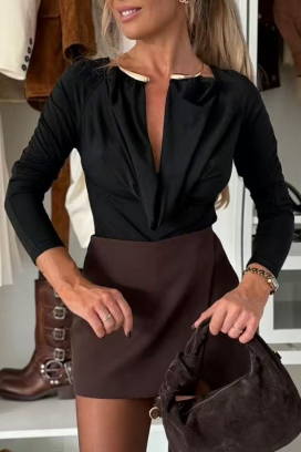 FELISITA BLACK női blúz