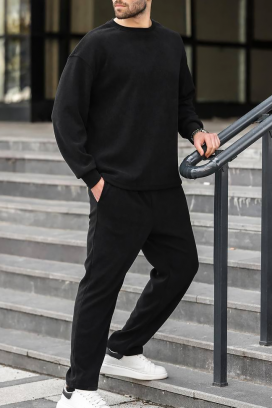 MERBEZO BLACK férfi szett