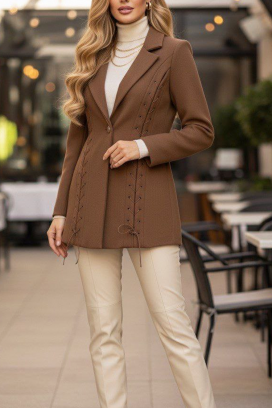 BUZVINZA CAMEL blézer
