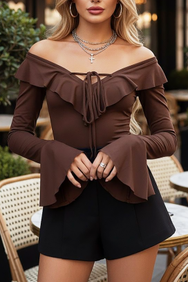 KEFLILZA BROWN női felső
